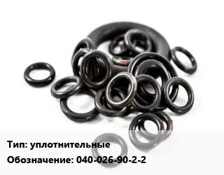 Кольцо РТИ уплотнительные 040-026-90-2-2